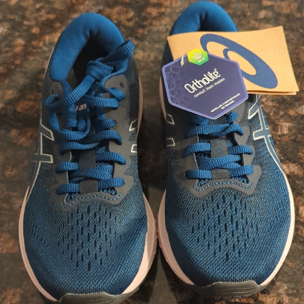 Asics Vibrant Blue Athletic Sneakers